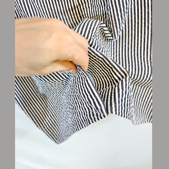 J.Crew Seersucker Pencil Skirt - Size 8 - Picture 7 of 10